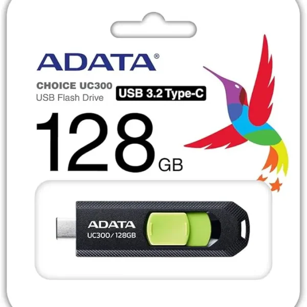 فلاشة USB‑C ADATA UC300 type c 128 GB