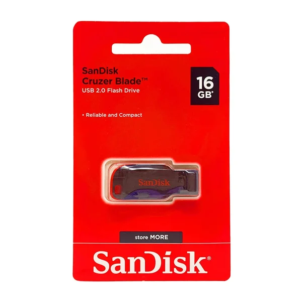 ذاكرة فلاش sandisk USB 2.0 16GB