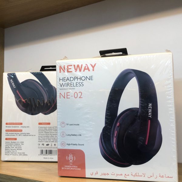 سماعات بلوتوث NEWAY NE-02 اللاسلكية