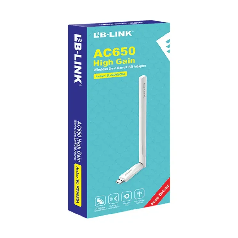 محول واي فاي AC650 من LB-Link