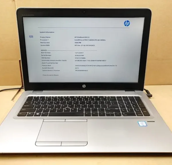 لابتوب HP EliteBook 850 G3